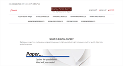 Desktop Screenshot of digitalpapersupply.com